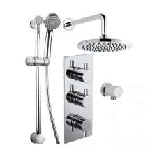 Nalor Triple Concealed Thermostatic Shower